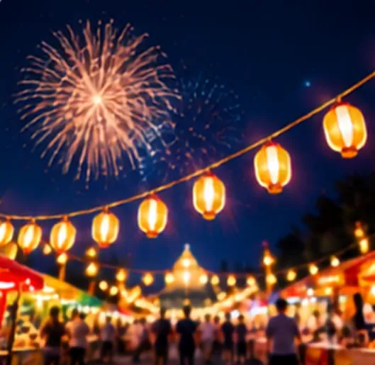 夏祭りの様子